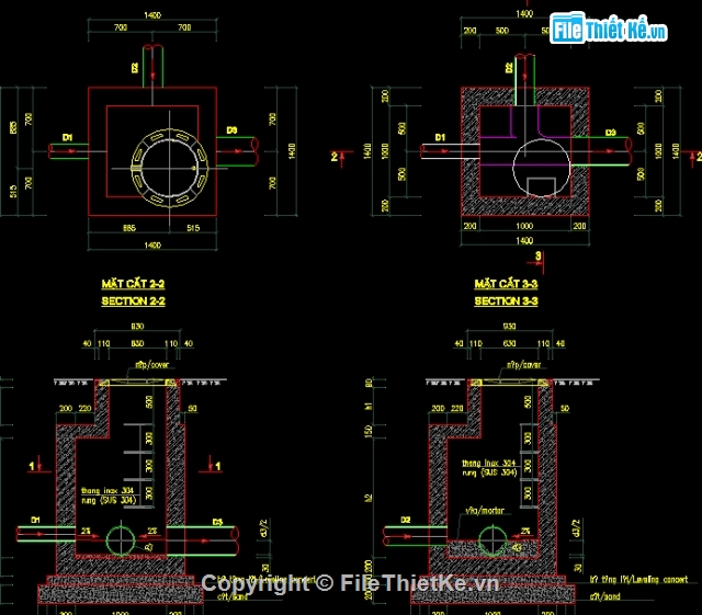 Bản vẽ,File cad,Bản vẽ full,Bản vẽ autocad,Nắp đậy hố ga